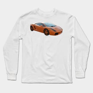 Lamborghini - Orange - Exotic Cars Long Sleeve T-Shirt